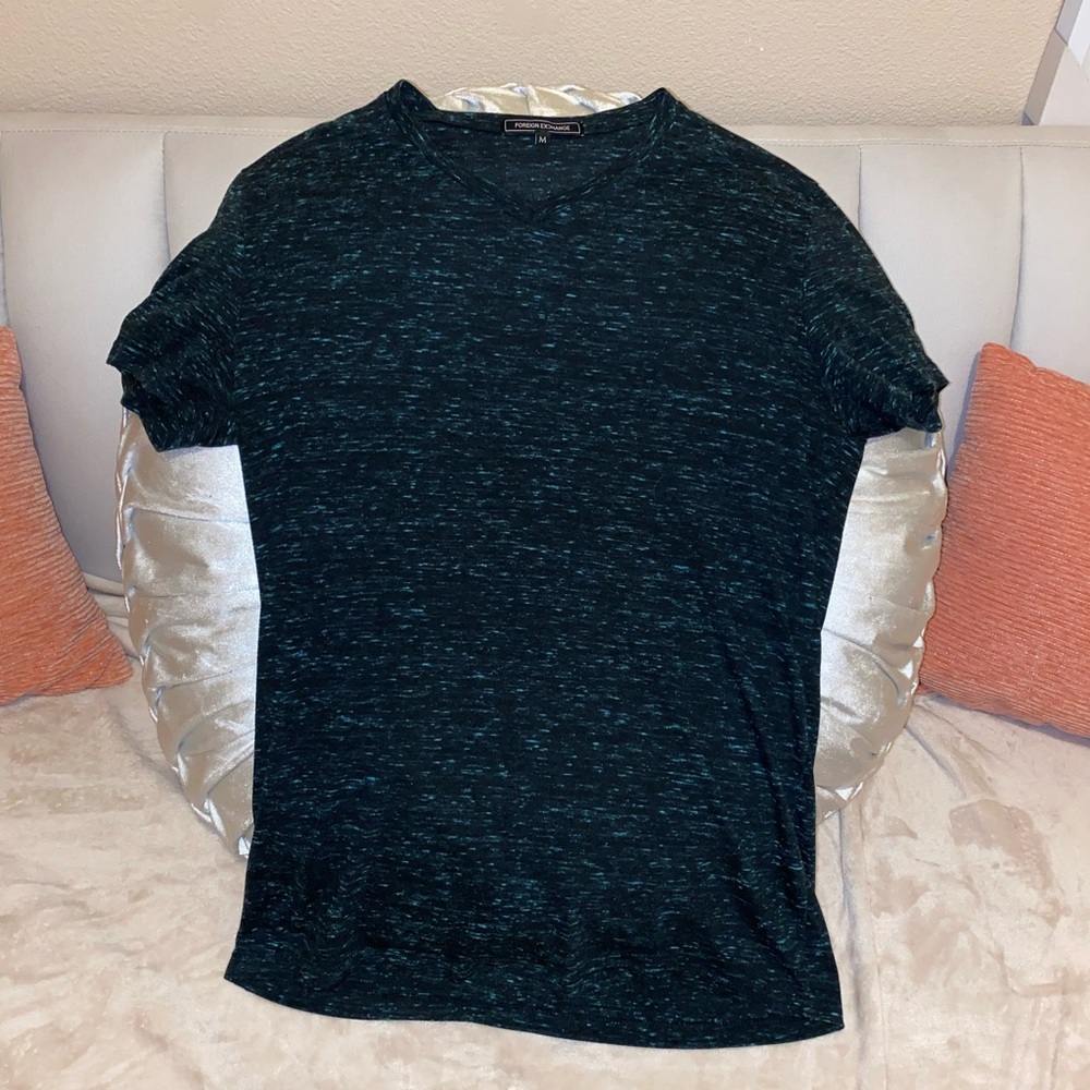 FOREIGN EXCHANGE MENS V-NECK T-SHIRT